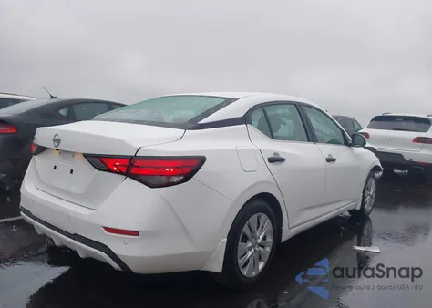 2025 Nissan Sentra S из США, поврежденный, VIN 3N1AB8BV5SY205735